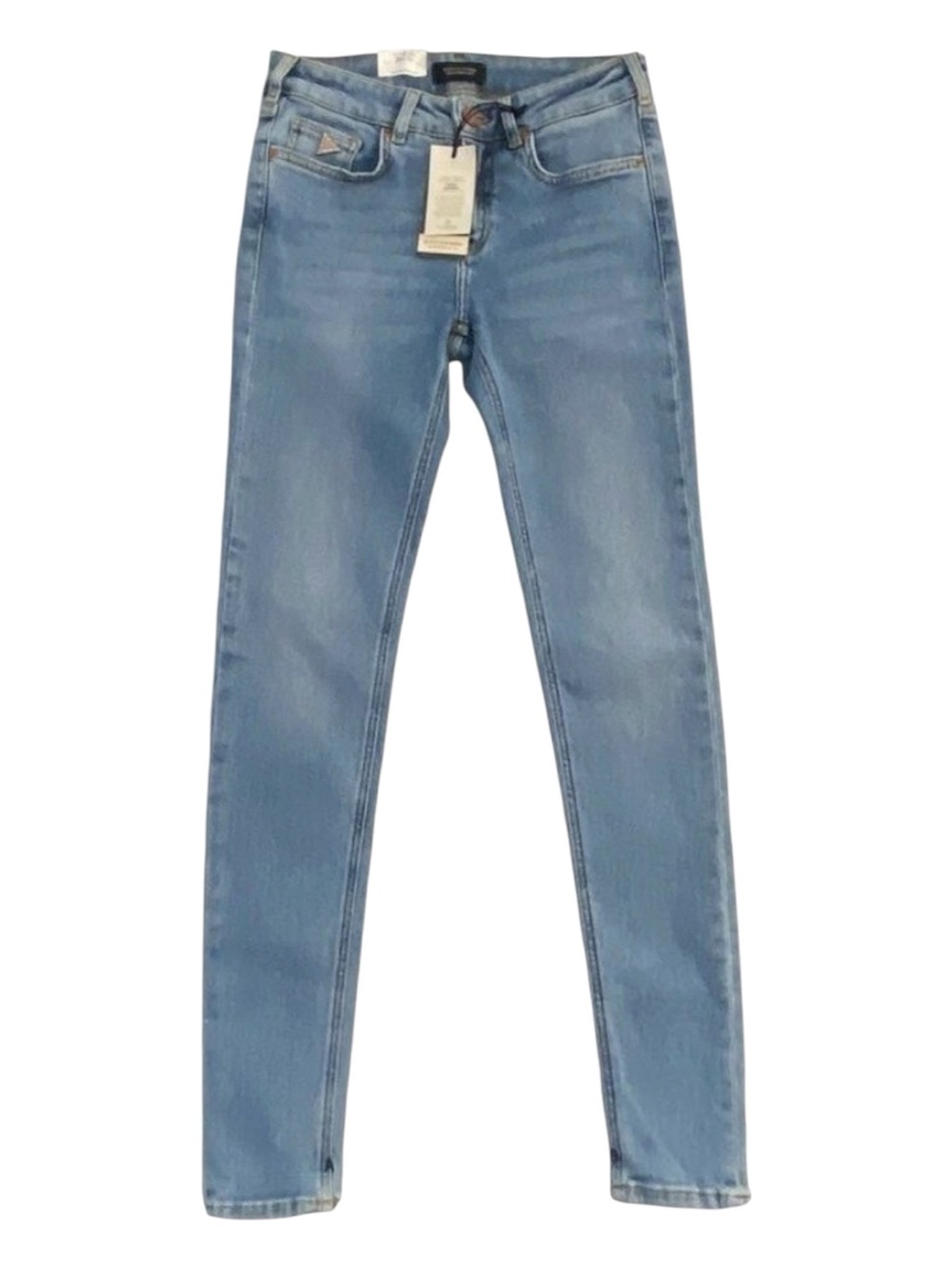 Scotch&Soda jeans La bohรฉmienne mid rise skinny light wash blue stretch denim 26